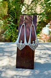 Pewter Earring 028