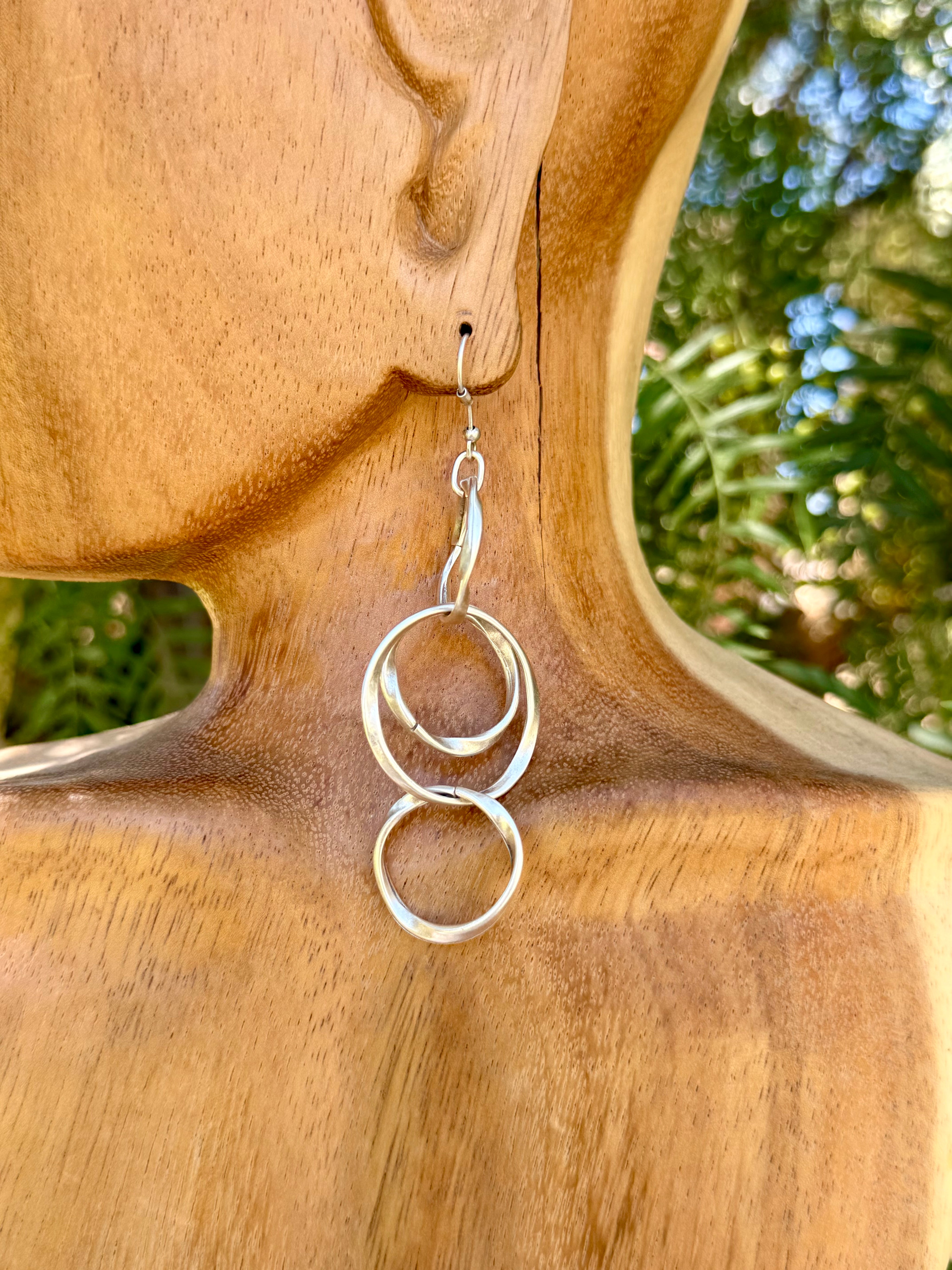 Pewter Earring 024