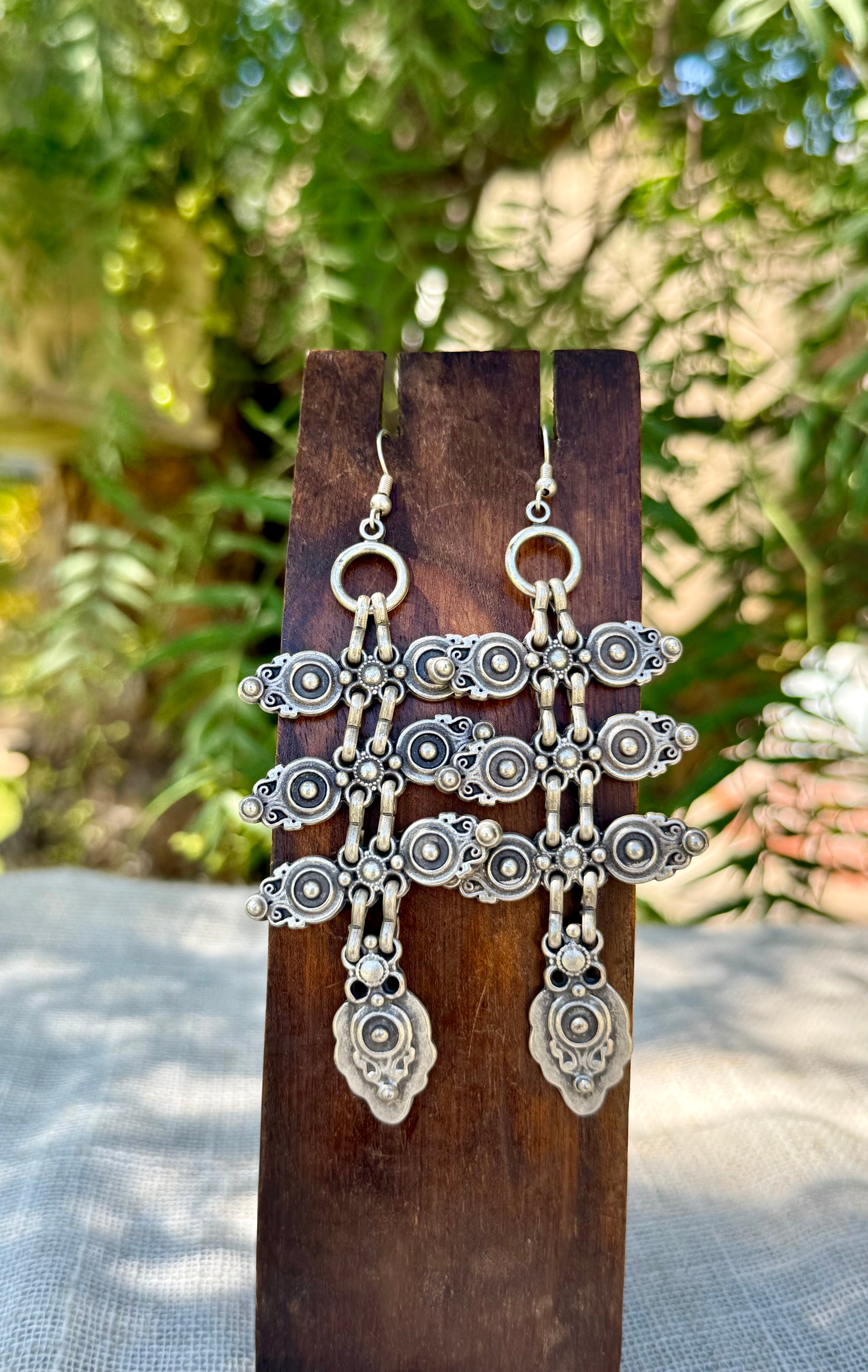 Pewter Earring 038