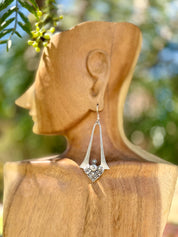 Pewter Earring 028