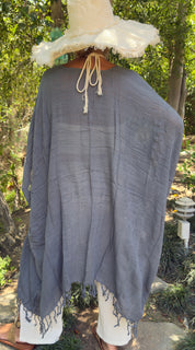 Fringe tassled Kimono