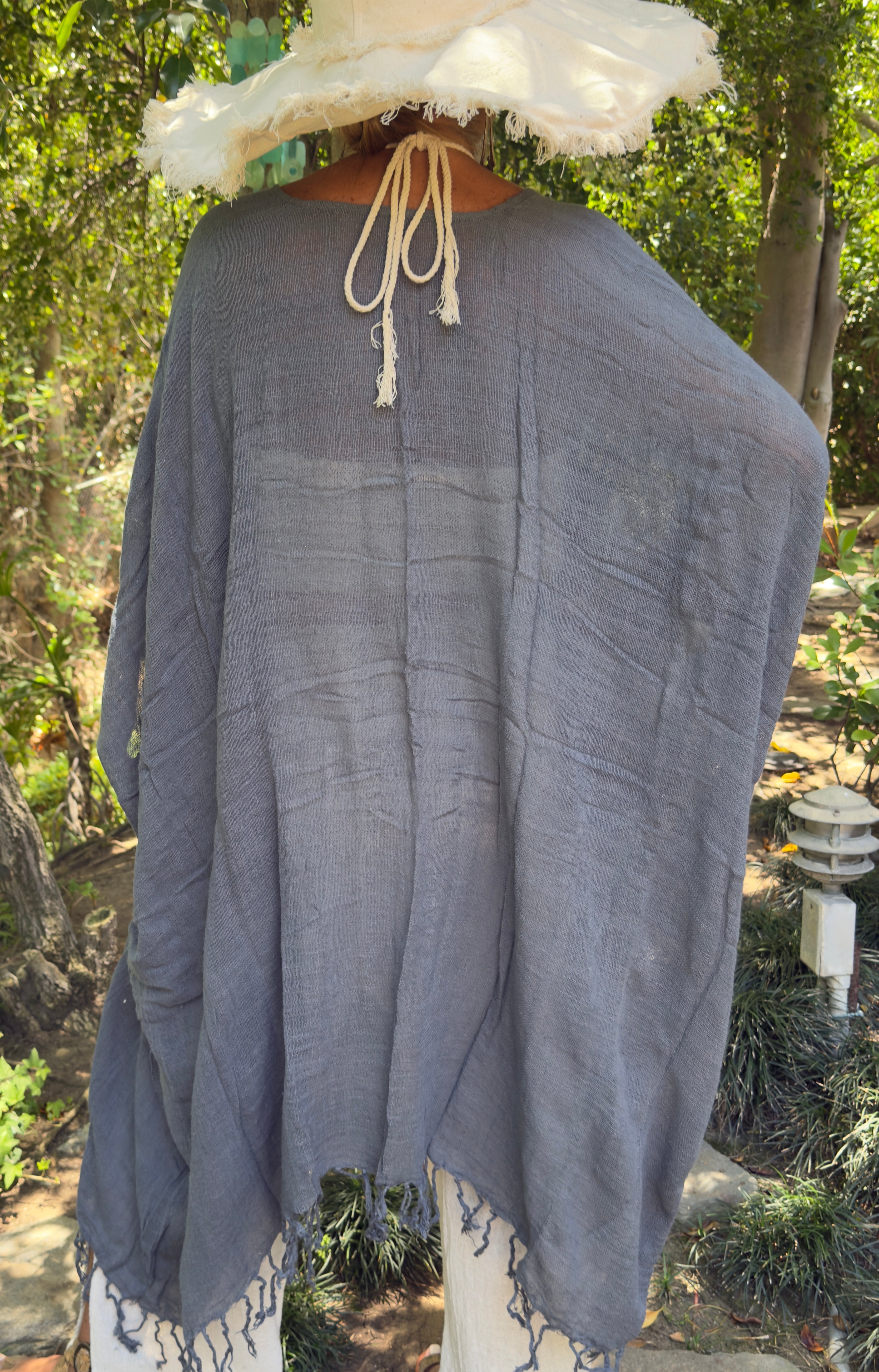 Fringe tassled Kimono