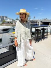 Margo Frayed Hem Pants