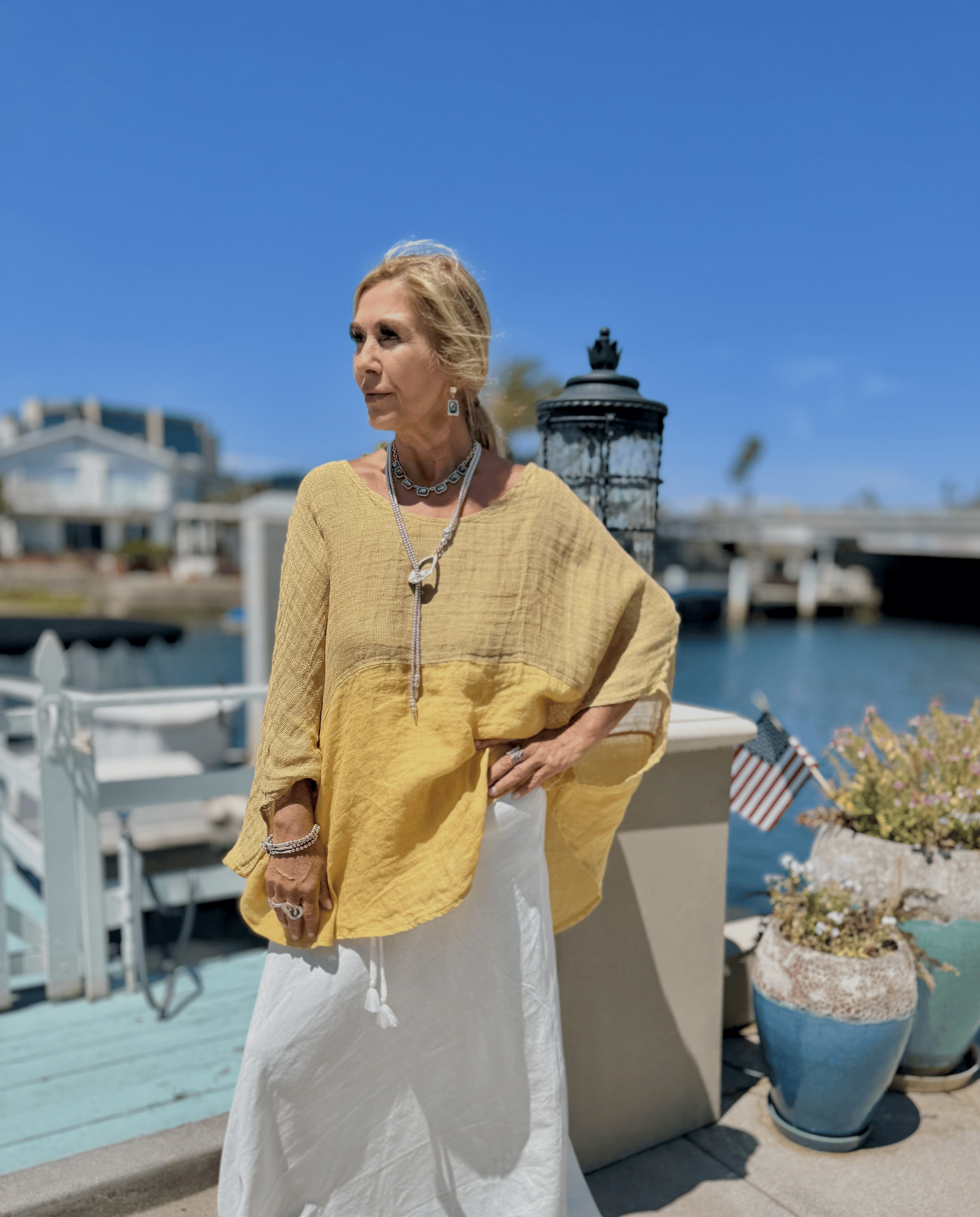 Bonnie Linen Blouse