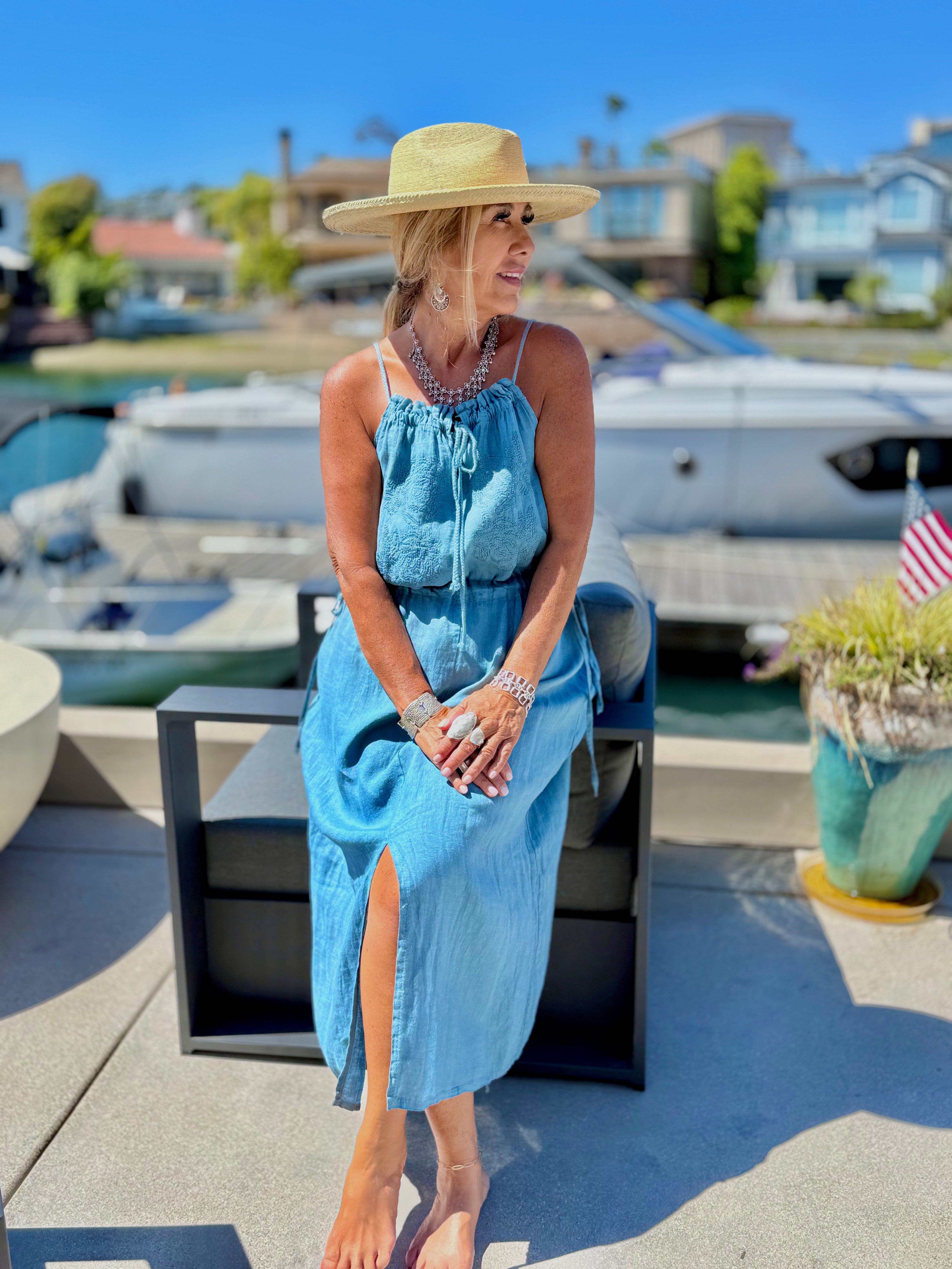 Maria Embroidered Dress