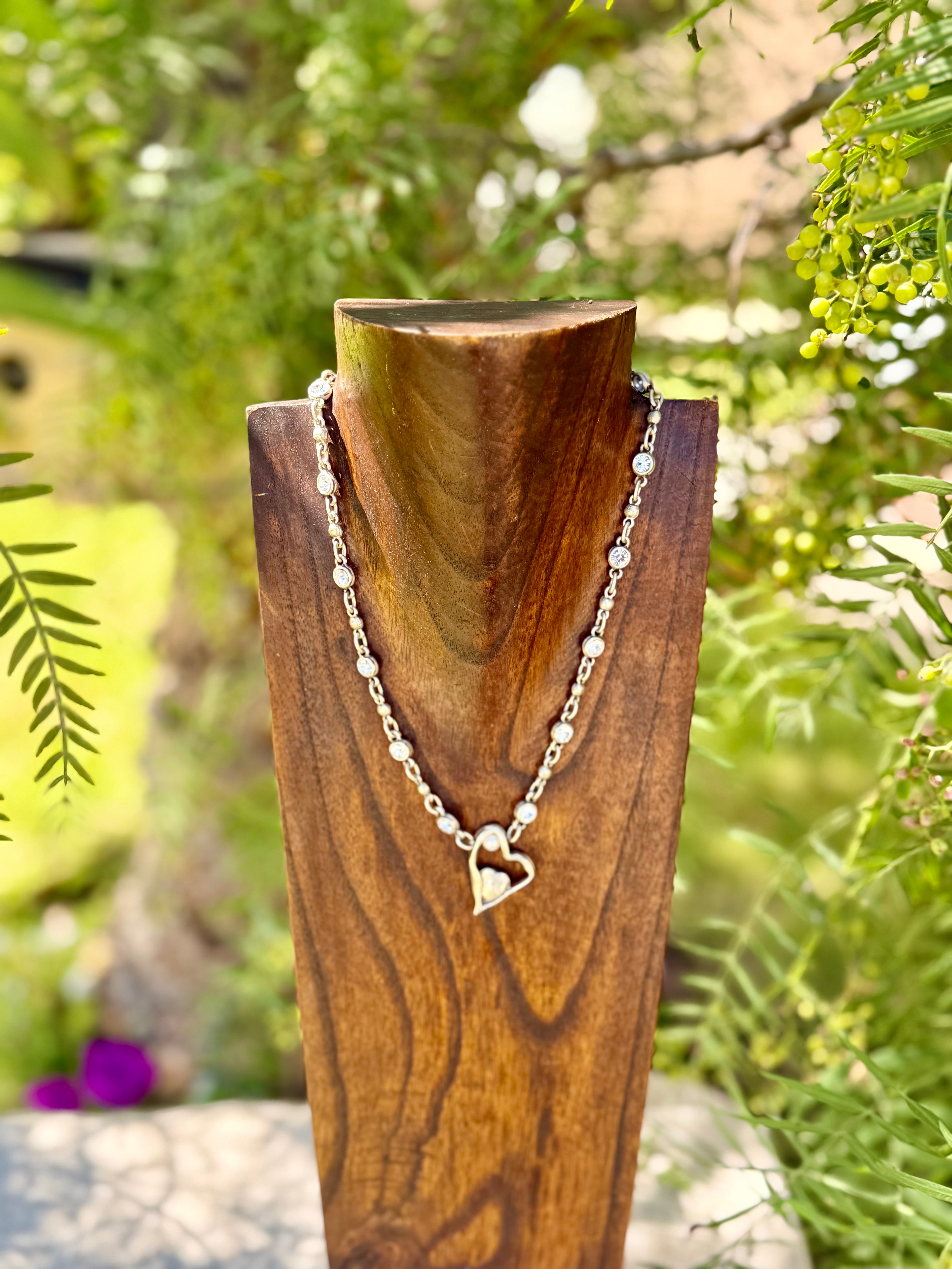 Pewter Necklace 015