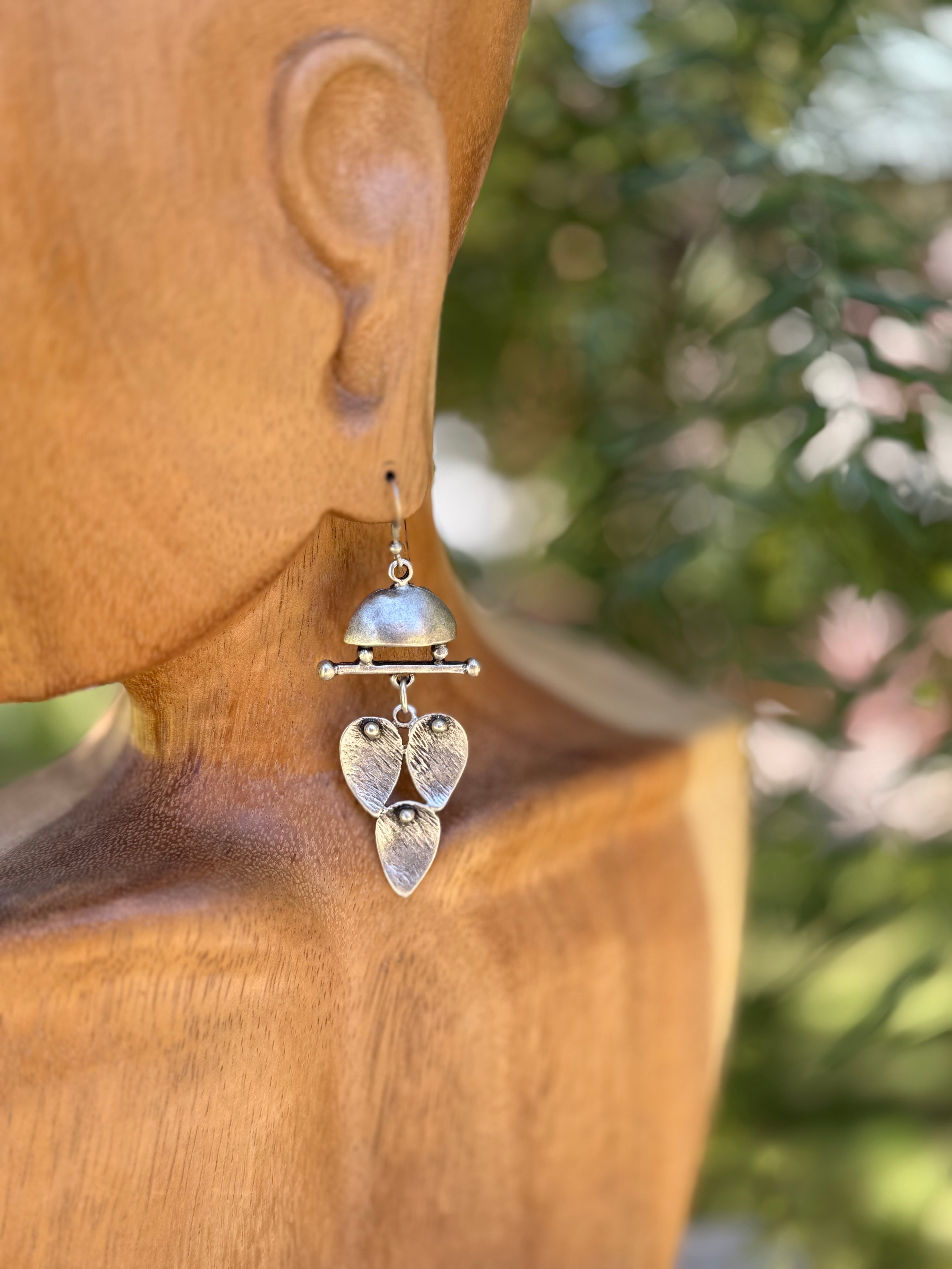 Pewter Earring 001