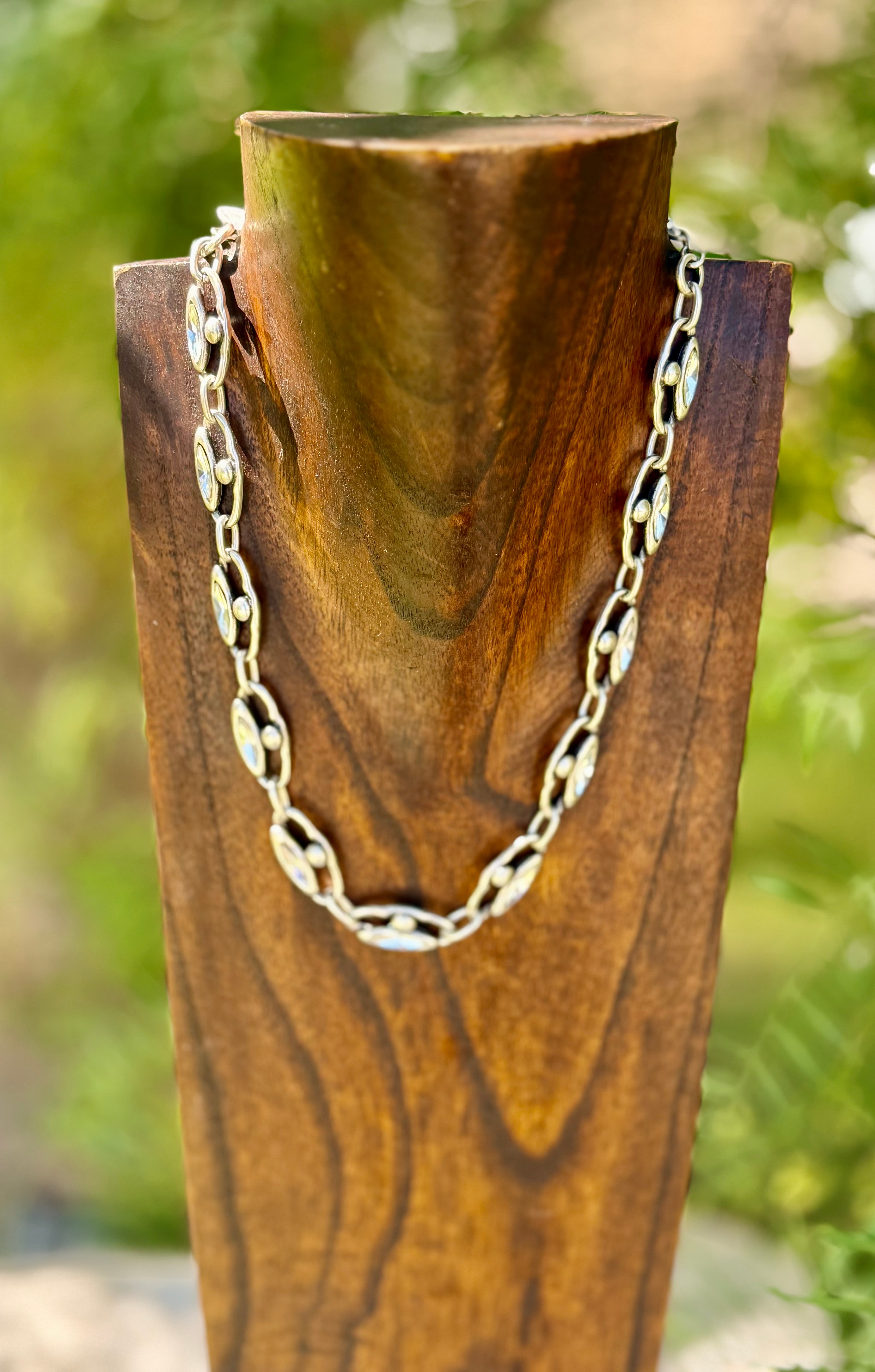 Pewter Necklace 012