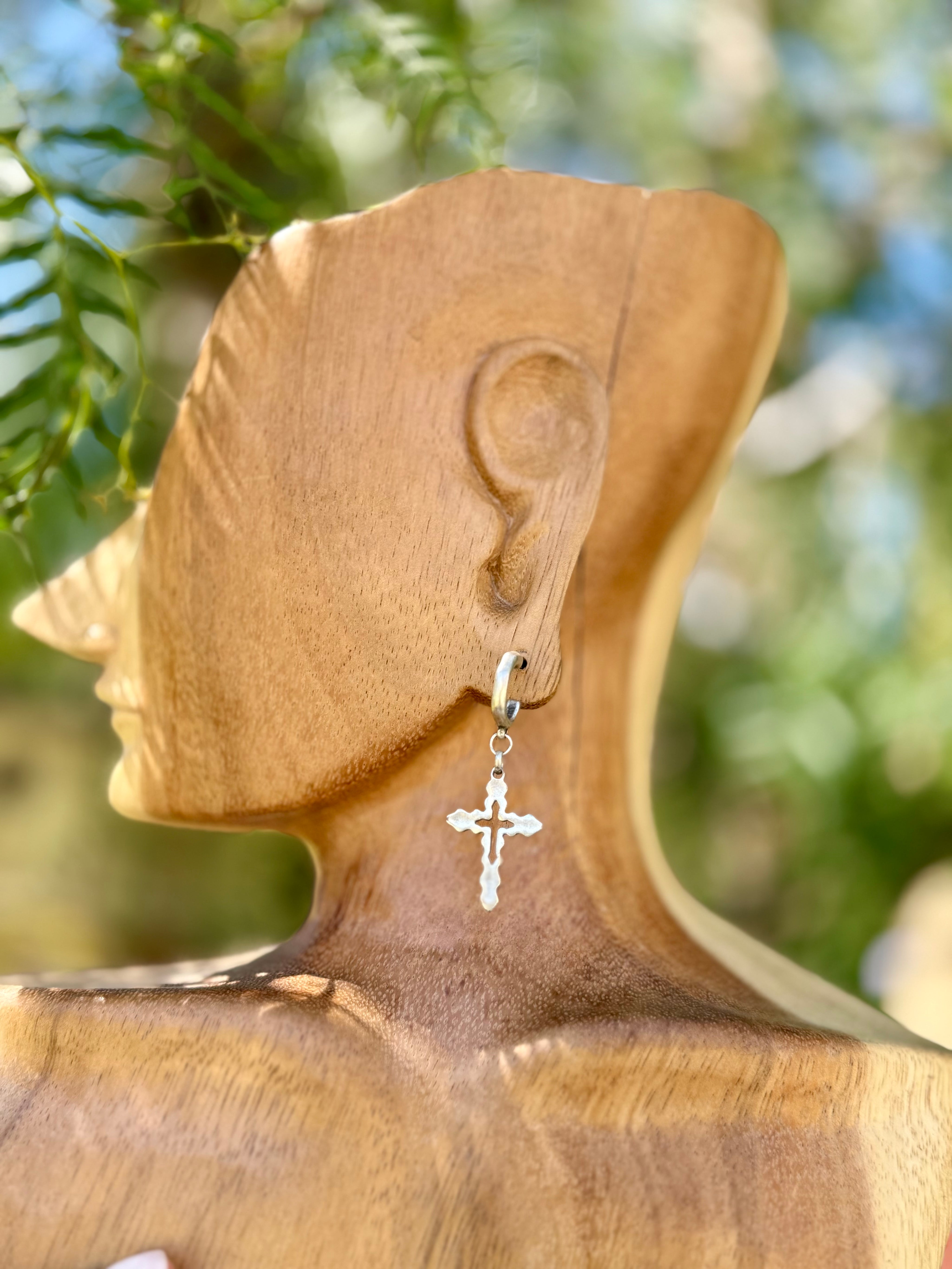 Pewter Earring 004