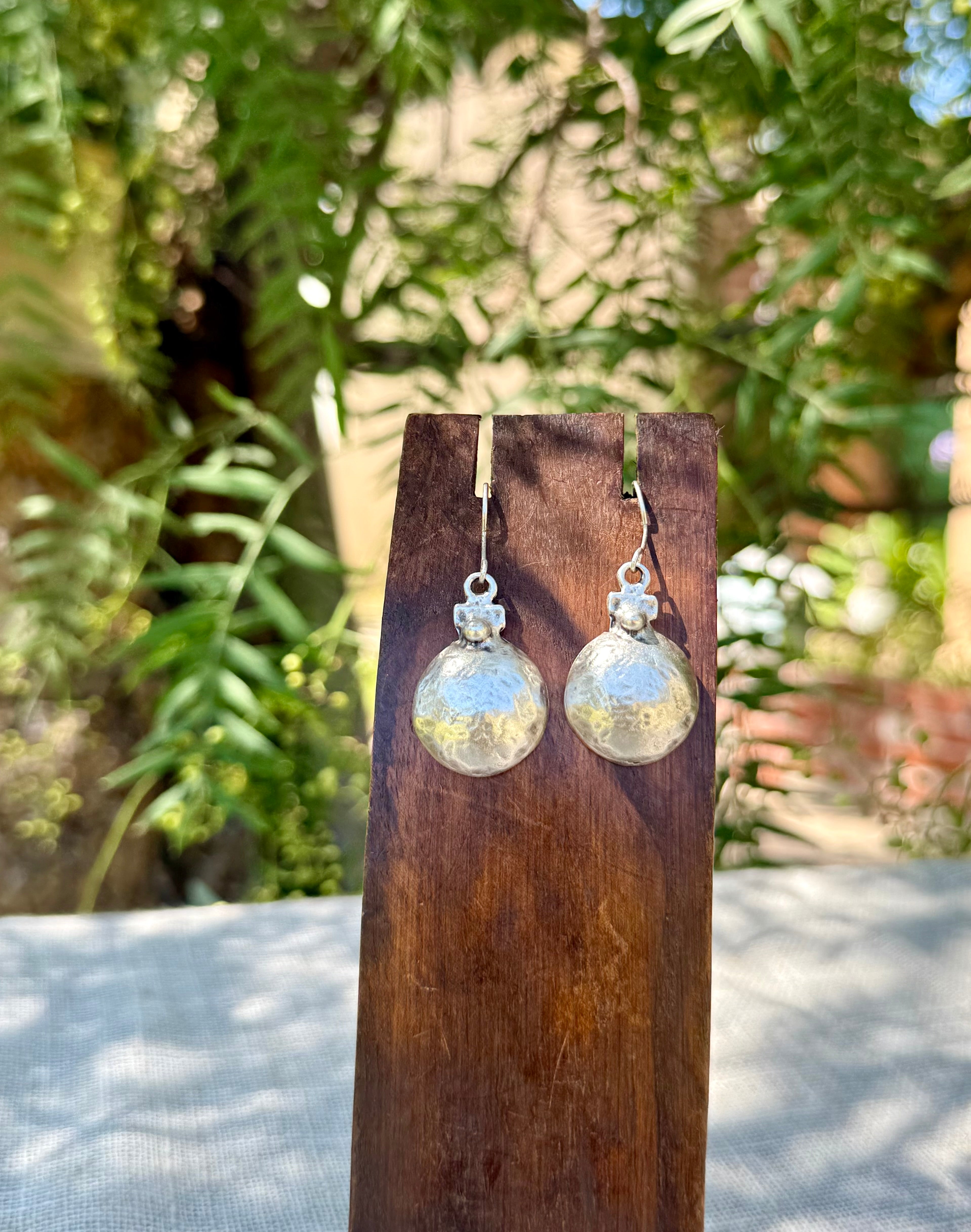 Pewter Earring 034