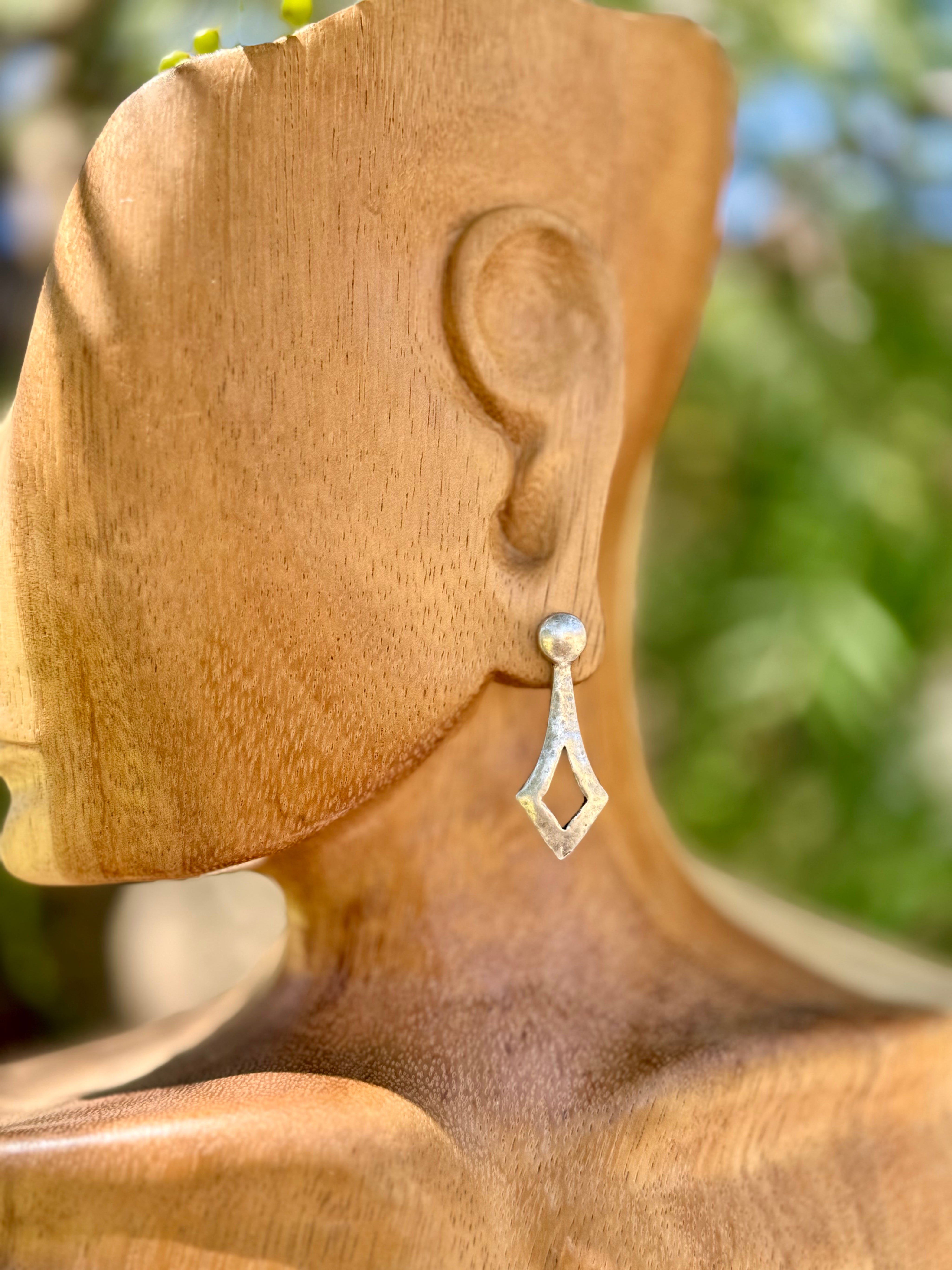 Pewter Earring 026