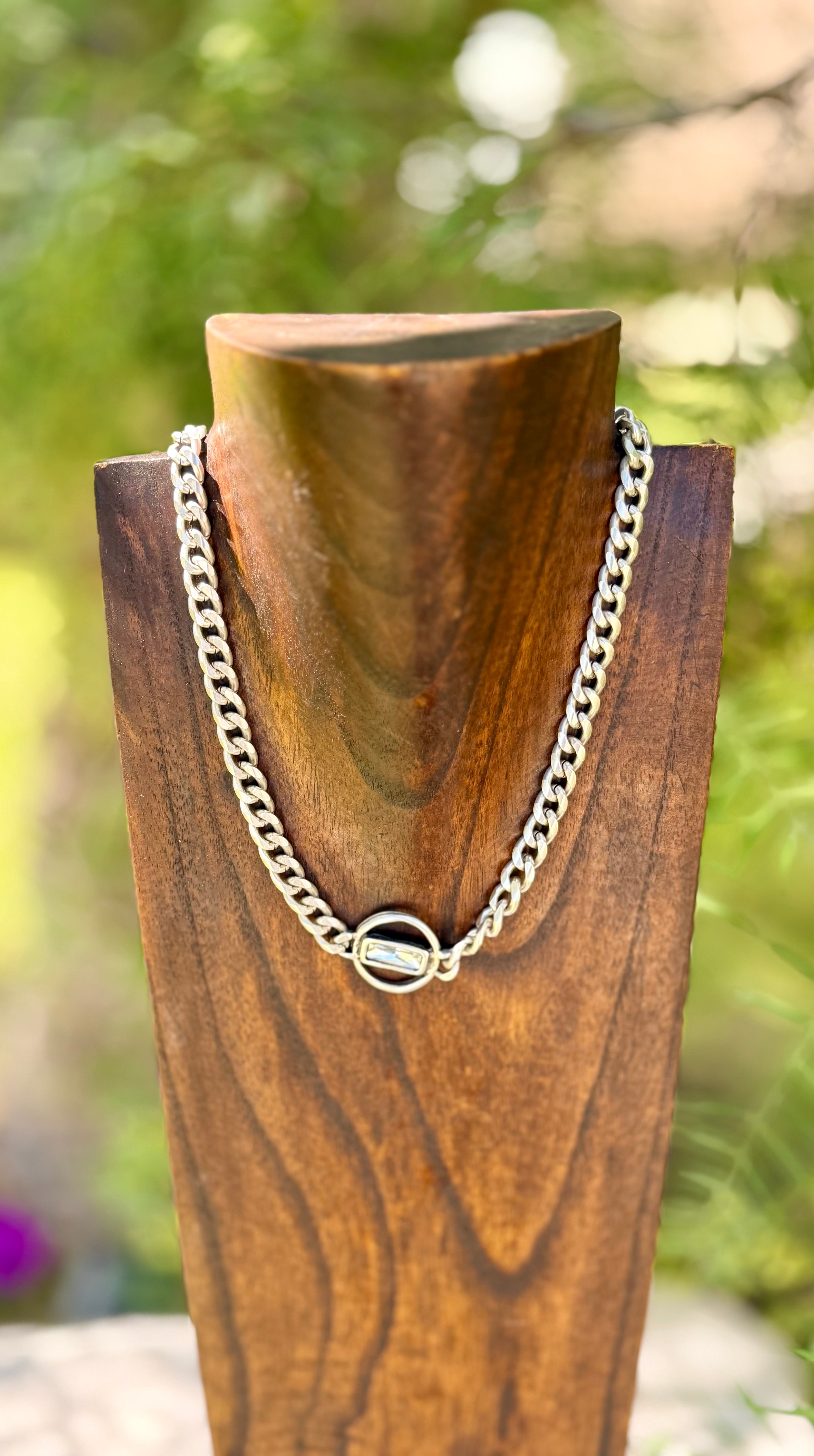 Pewter Necklace 017