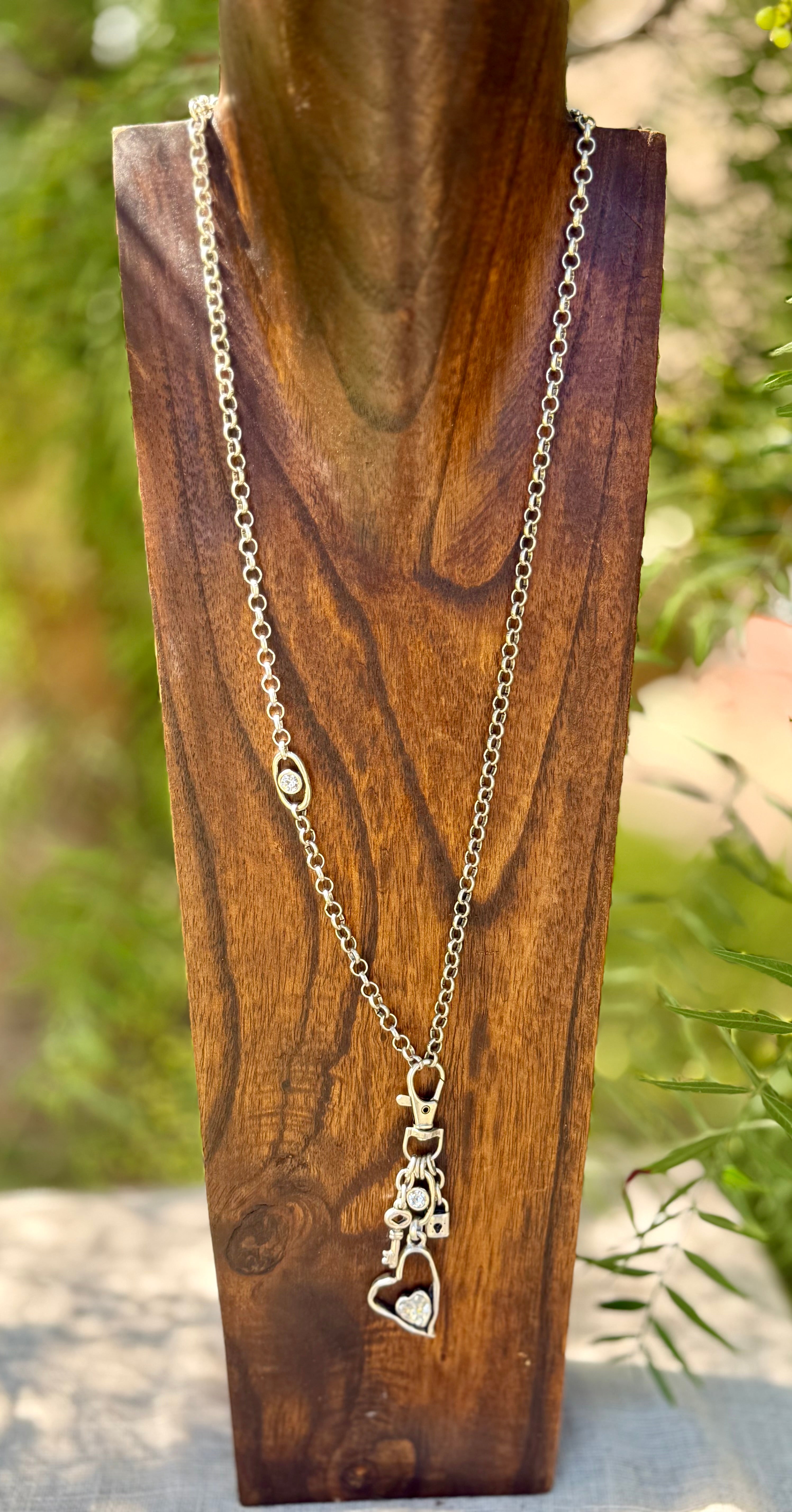 Pewter Necklace 010
