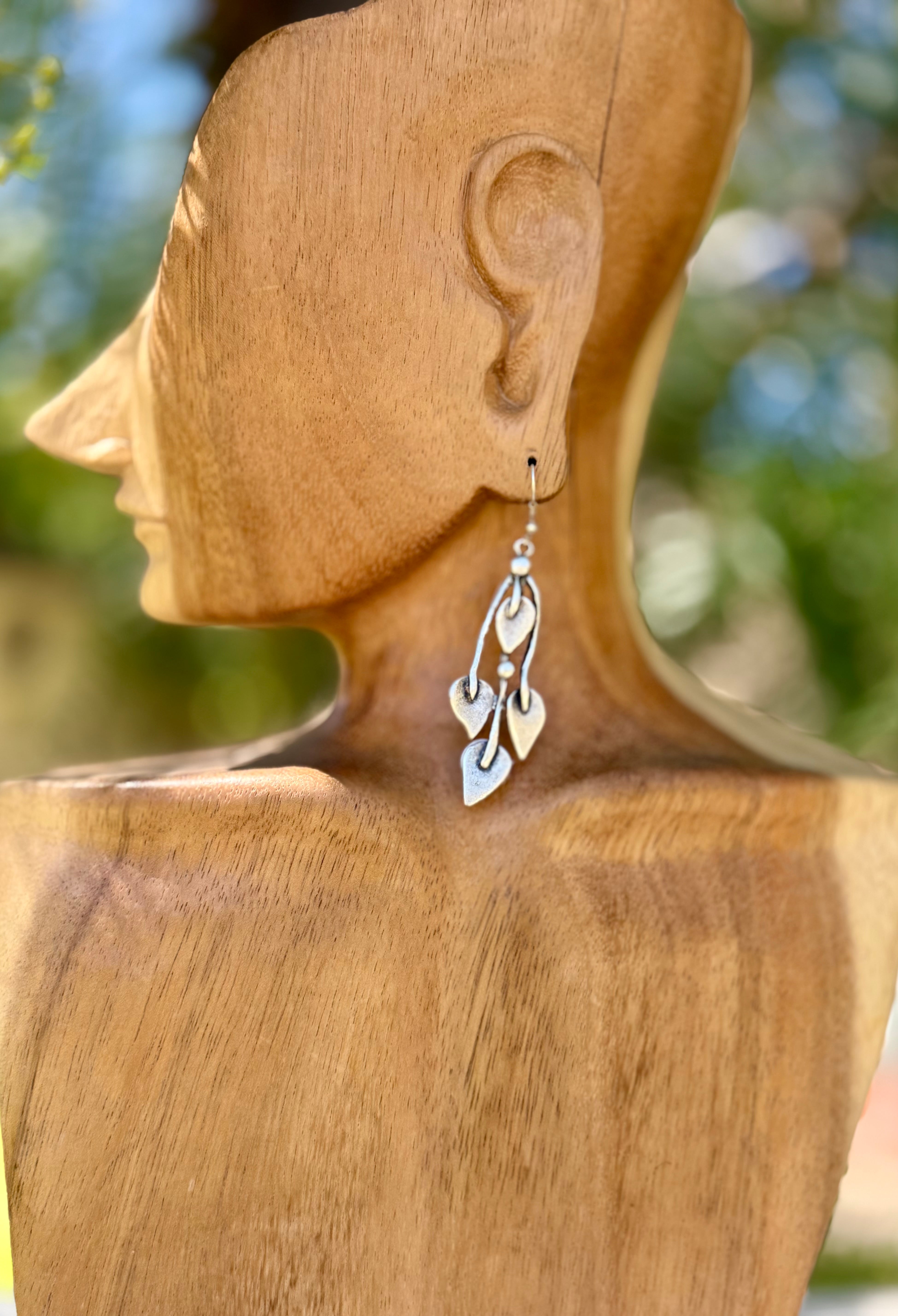 Pewter Earrings 033