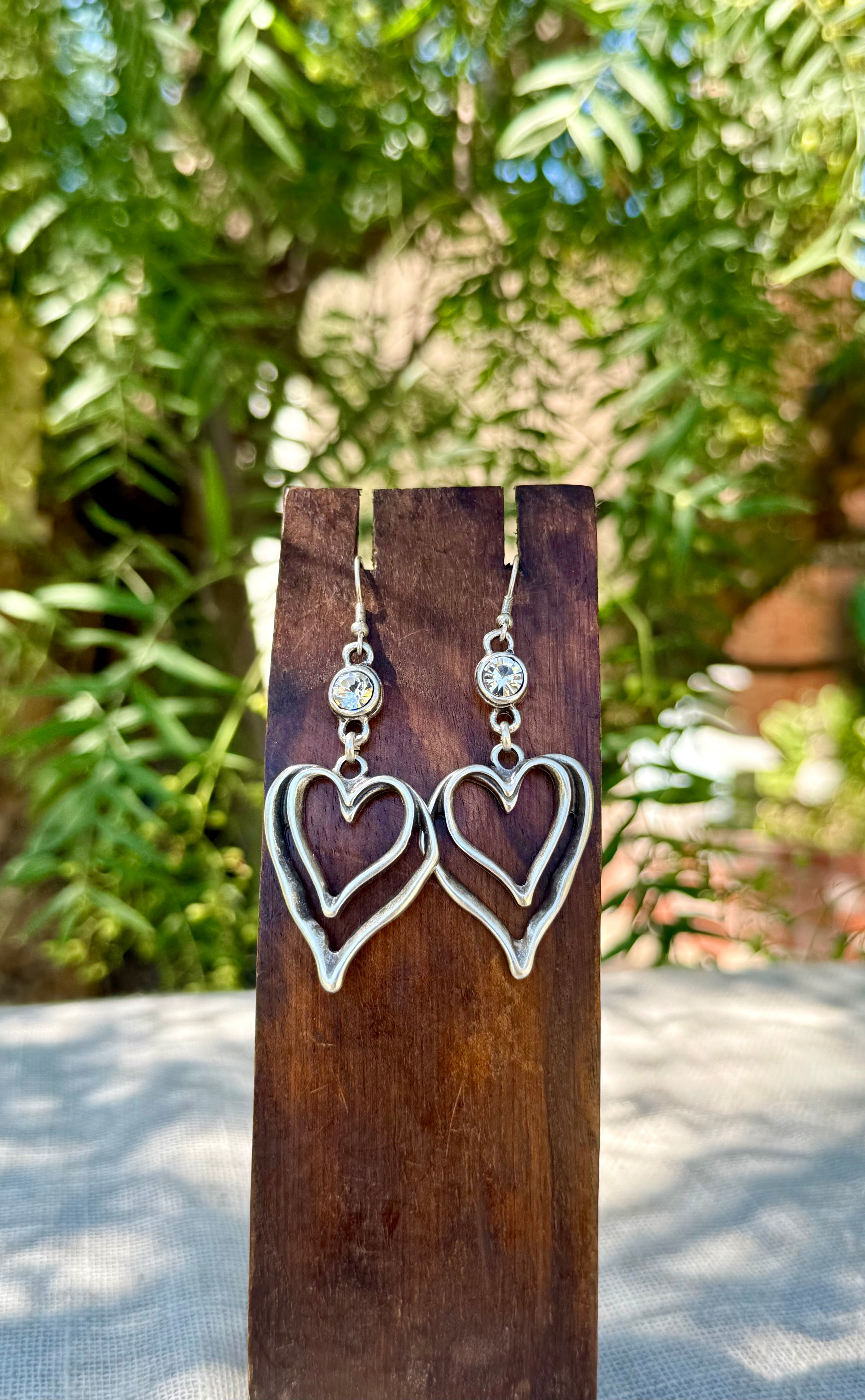 Pewter Earring 036