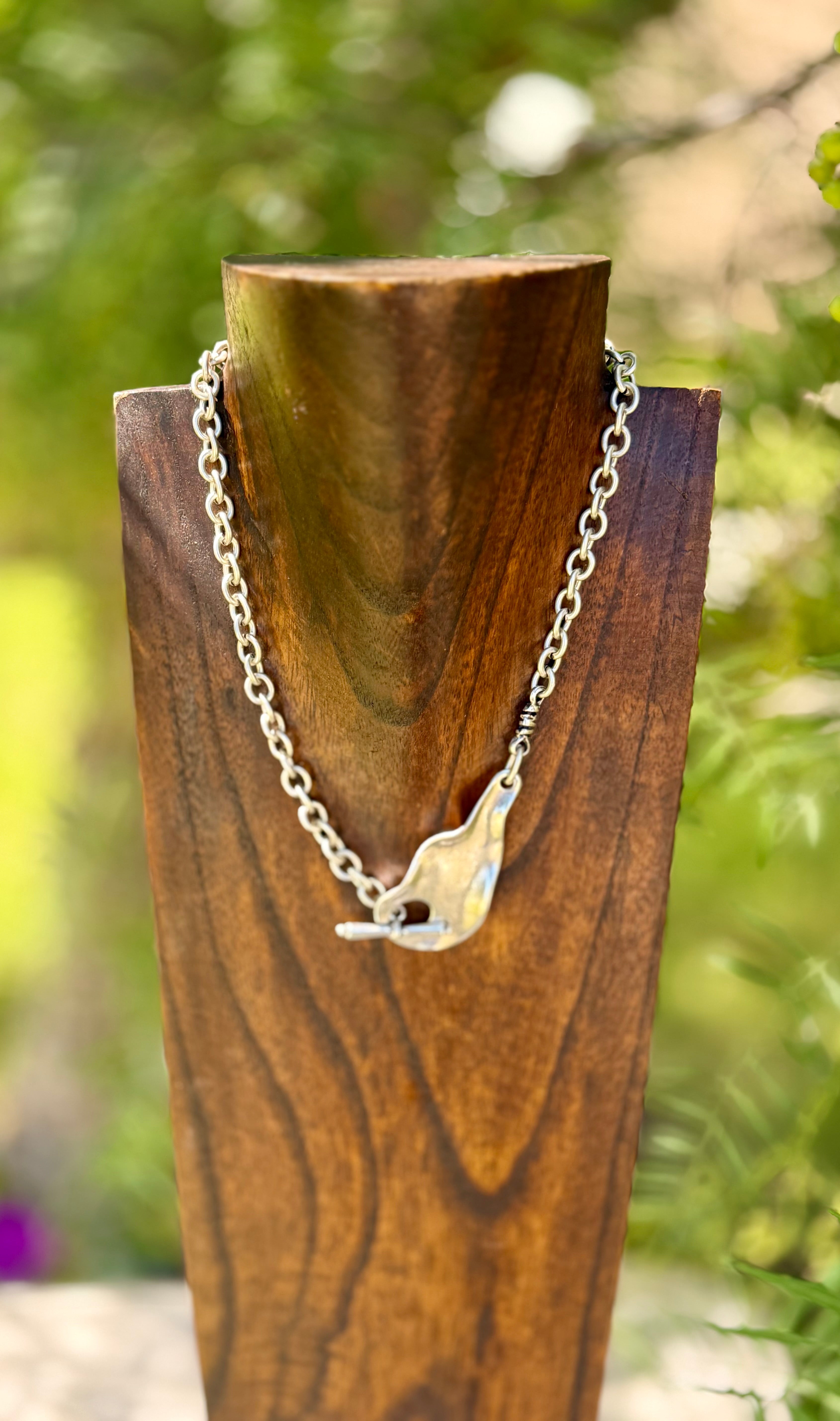 Pewter Necklace 009