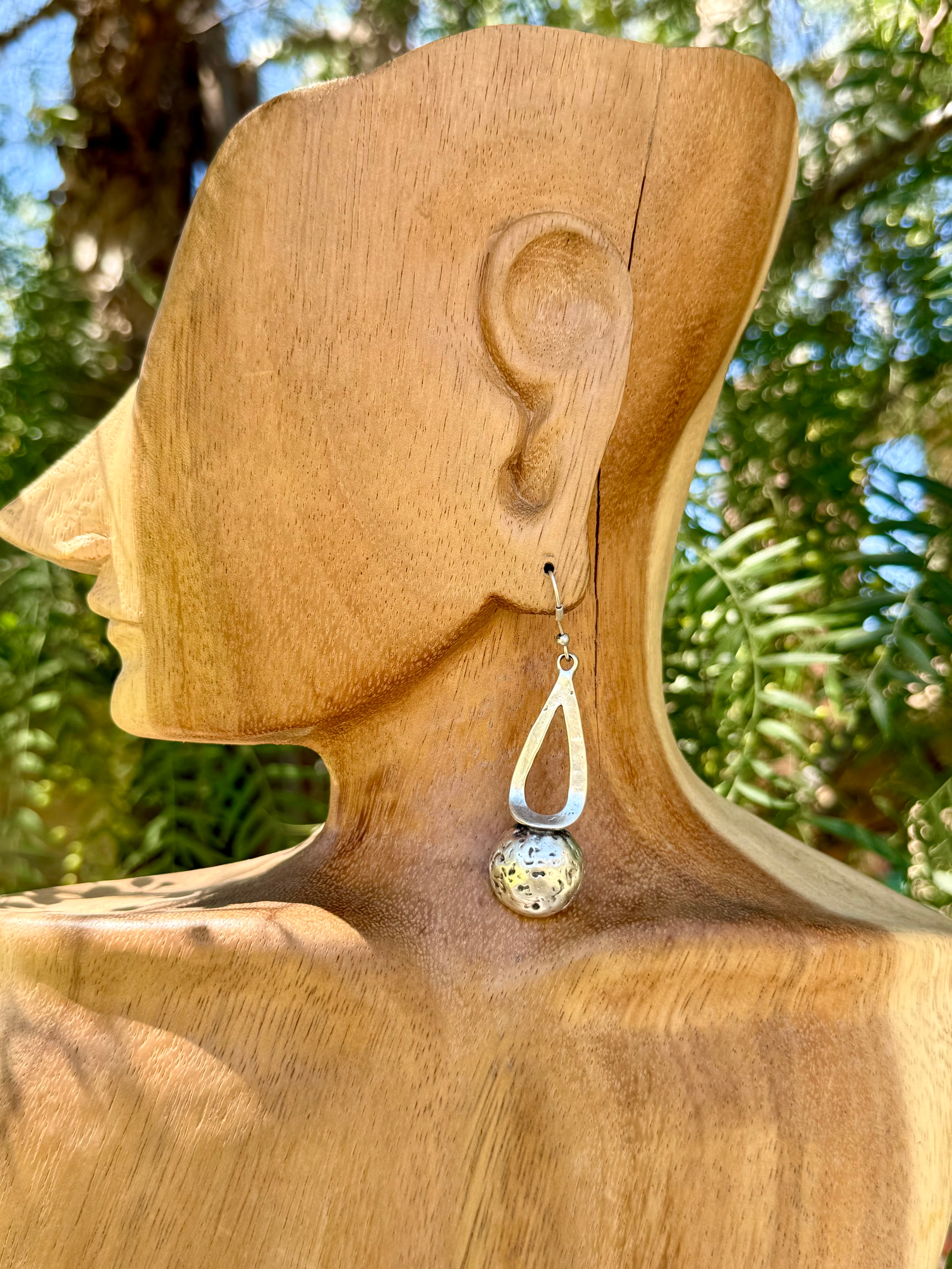 Pewter Earring 030
