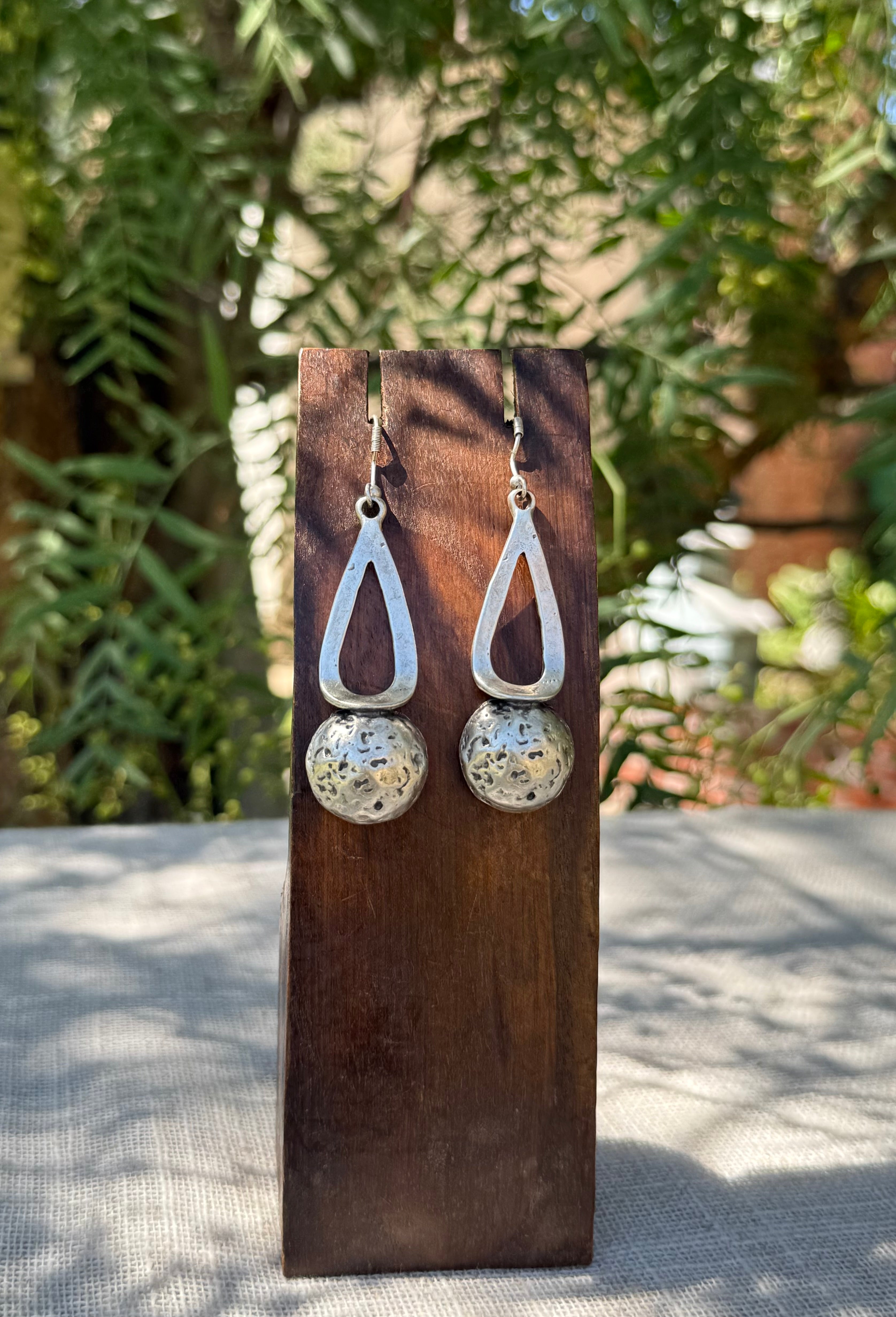 Pewter Earring 030