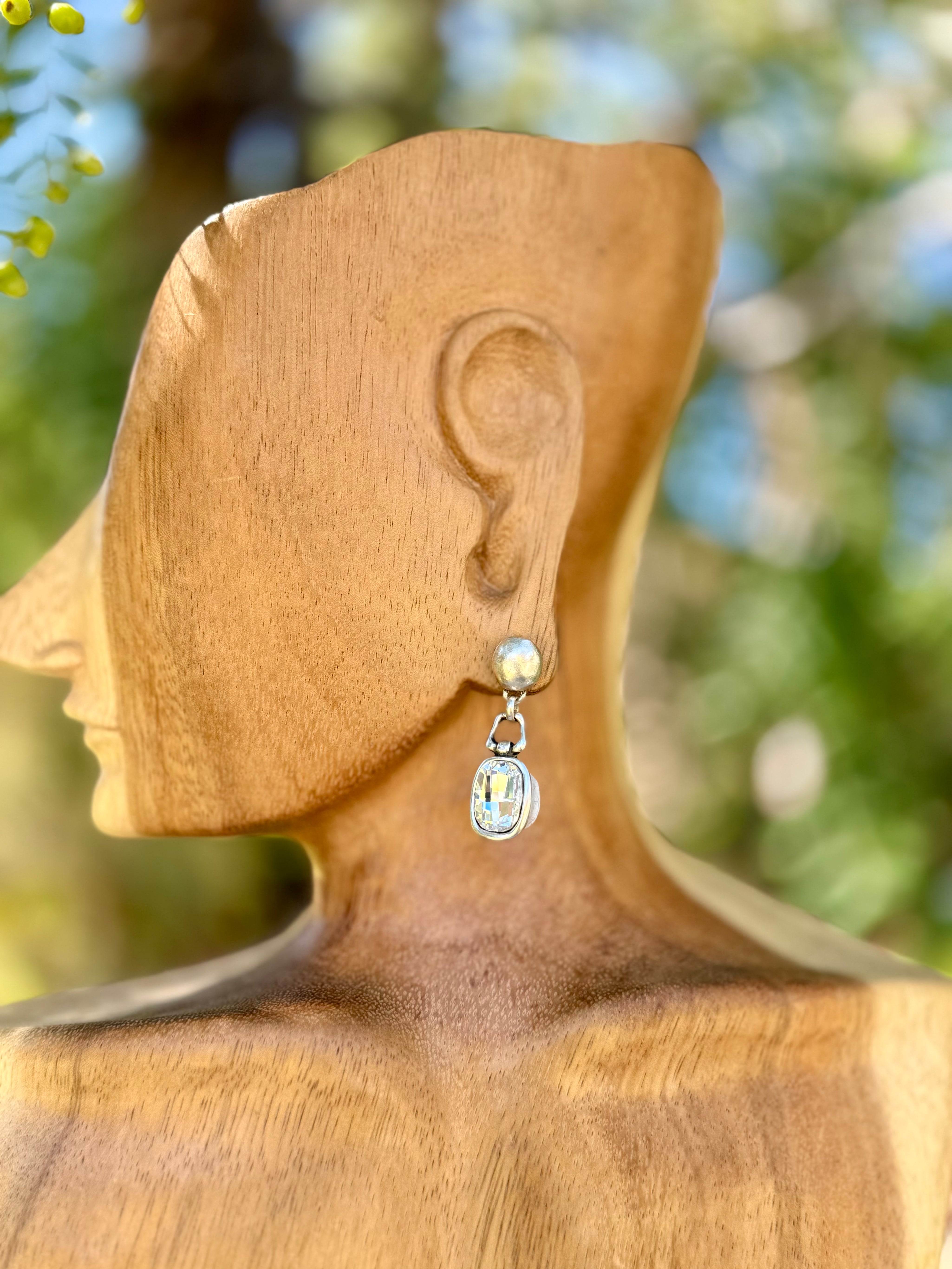 Pewter Earring 019