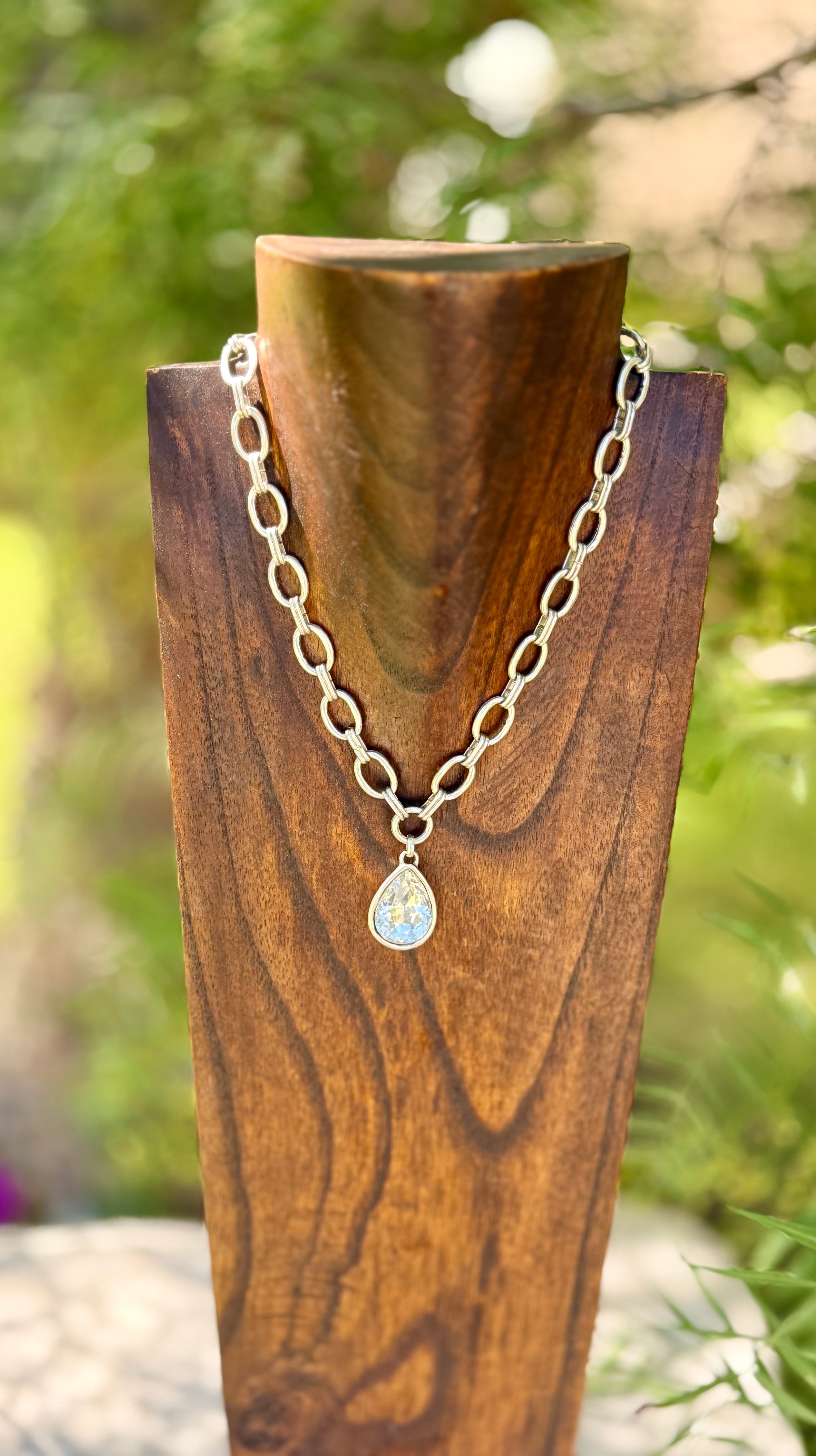 Pewter Necklace 018