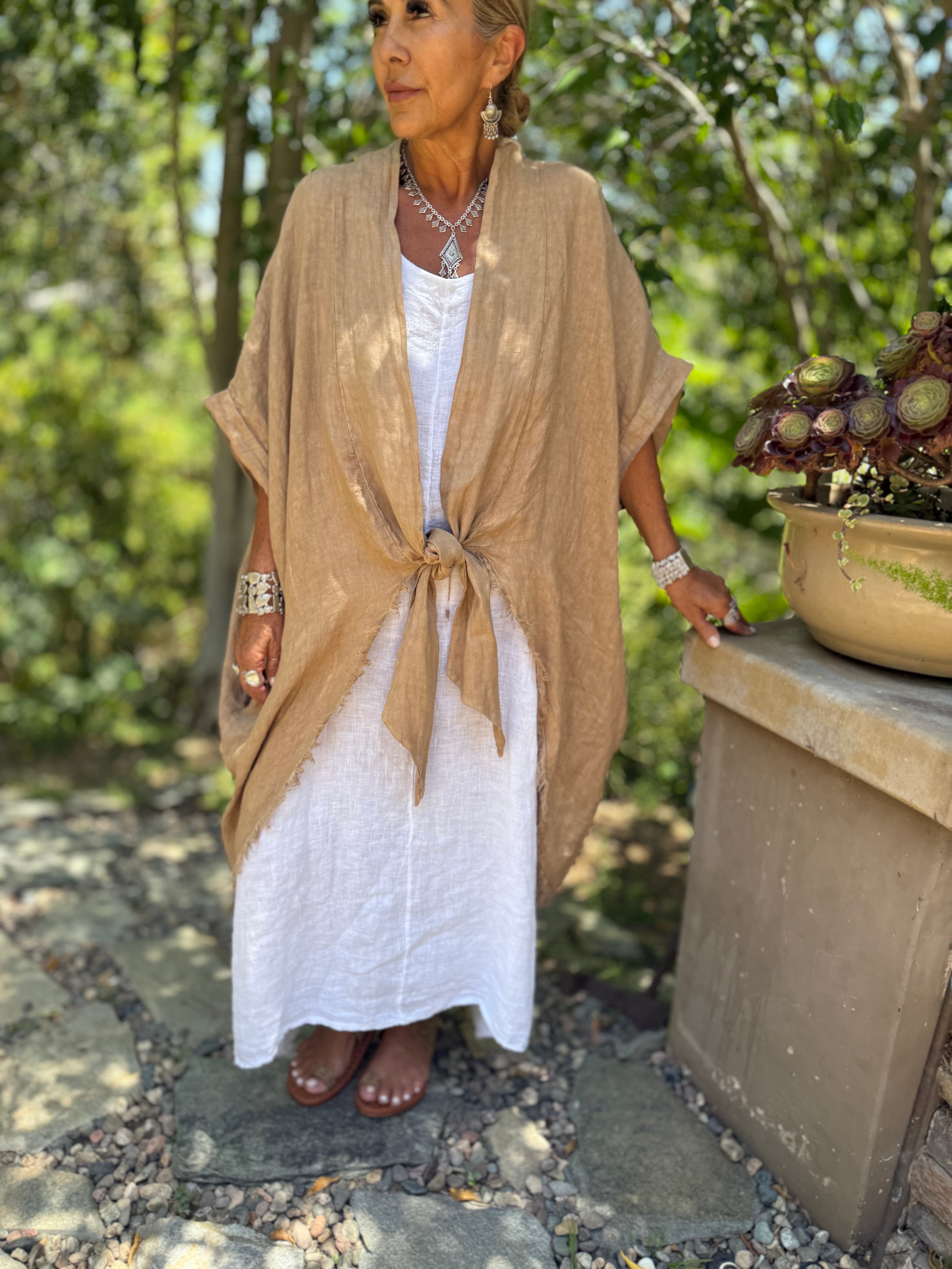 Laura tie Duster