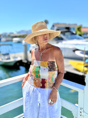Patchwork Tube Top