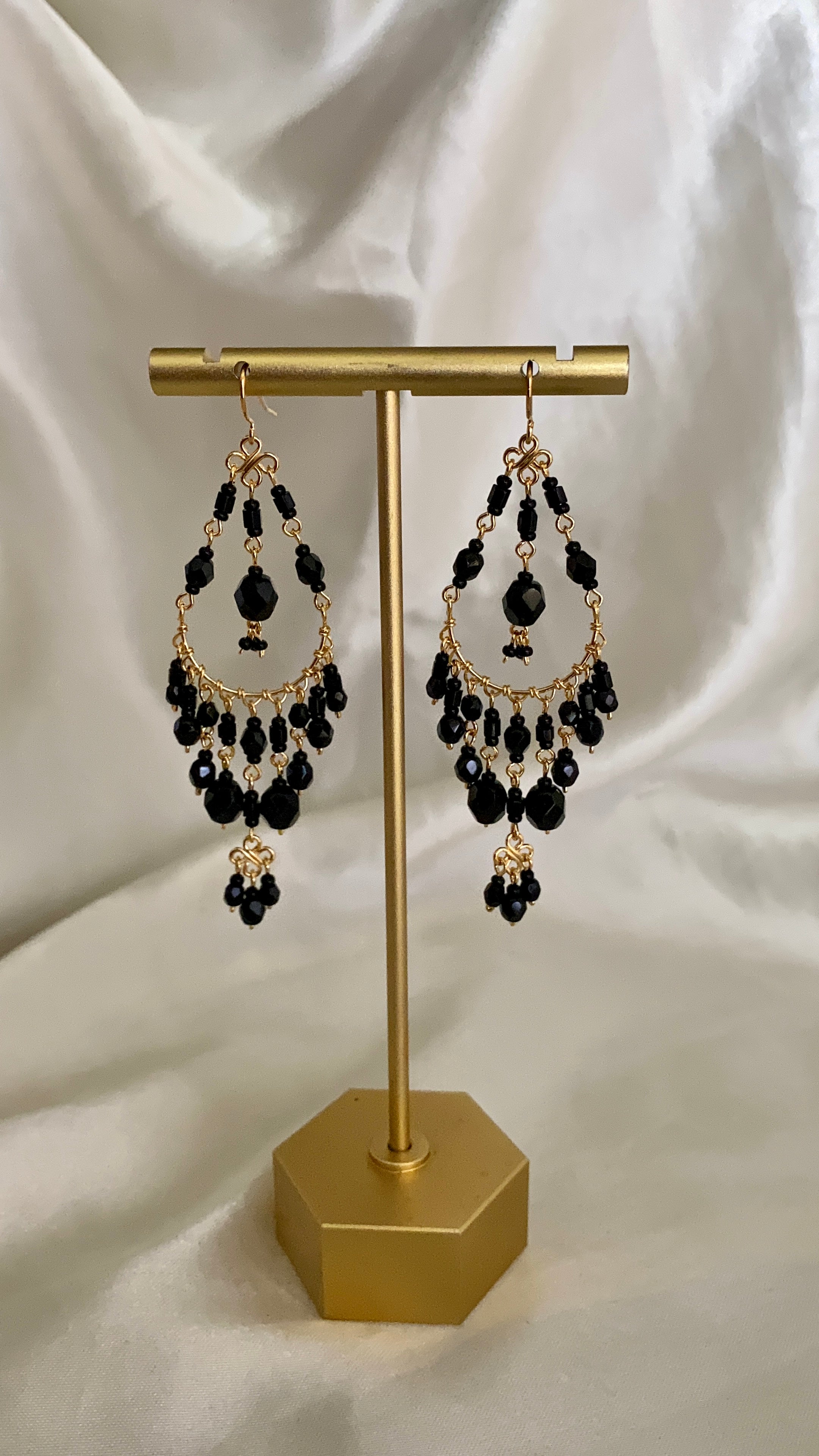 Chandelier Seed Beaded Earring